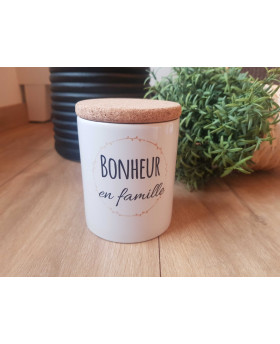 Bougie parfumée Bonheur en famille - Pompom by Lou