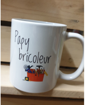 Mug Papy bricoleur - Pompom...