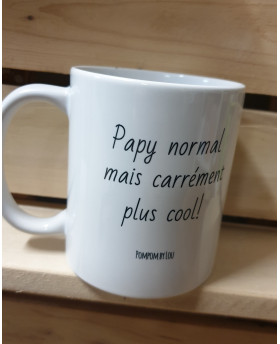Mug Papy bricoleur - Pompom by Lou