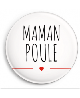 Magnet Maman poule - Pompom...