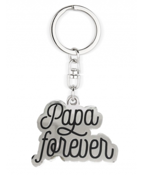 Porte-clés Papa forever -...