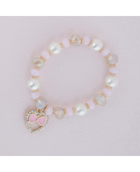 Bracelet perles Coeur - Great Pretenders