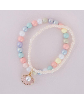 Bracelet perles Coquillage - Great Pretenders