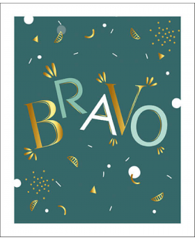 Carte postale Bravo - Kiub