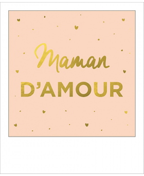 Carte postale Maman d'amour...