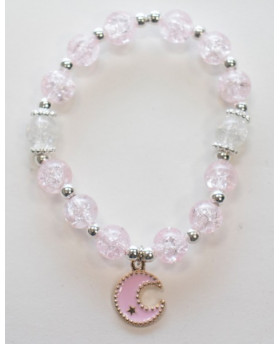 Bracelet perles - Lune