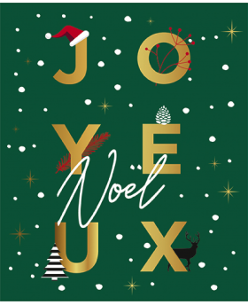 Carte postale Joyeux Noël -...