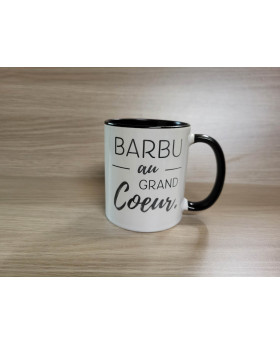 Mug Barbu au grand coeur -...