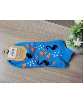 Chaussettes coures - Hippocampes