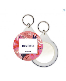Porte-clés Poulette -...