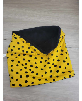 Snood hiver Pois/Noir -...