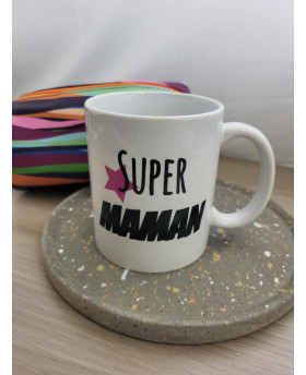 Mug Super maman - Pompom by...