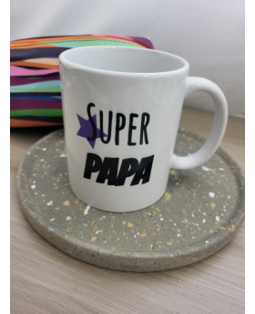 Mug Super papa - Pompom by Lou