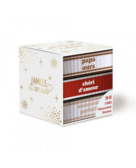 Coffret trio chaussettes -...