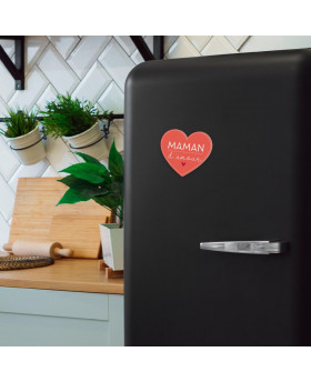 Magnet coeur - Maman d'amour