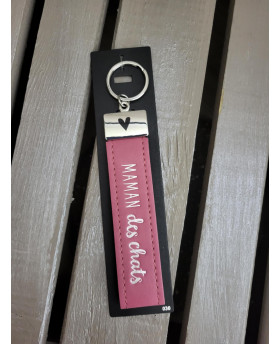 Porte-clés Maman des chats...