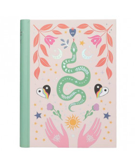 Carnet Serpent + stylos -...