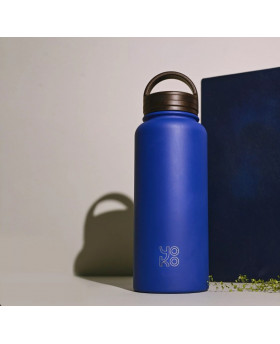 Bouteille isotherme Bleu - Yoko Design