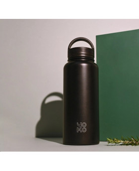 Bouteille isotherme Noir - Yoko Design