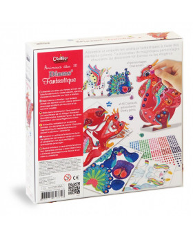 Animaux déco 3d Diams fantastique - CreaLign'