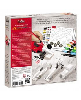 Maquettes déco Voitures de course - CreaLign'