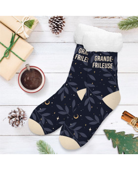 Grosses chaussettes femme - Grande frileuse