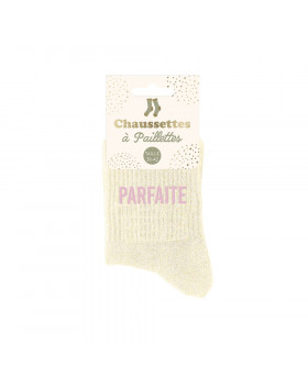 Chaussettes paillettes...