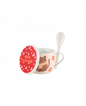 Bol à soupe Chat réchauffe...