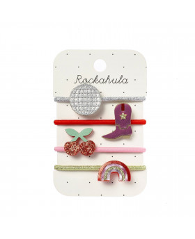 Elastiques cheveux Disco -...