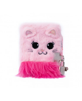 Journal intime Chat rose -...