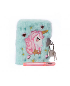 Journal intime Licorne vert...