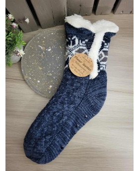 Grosses chaussettes - Bleu