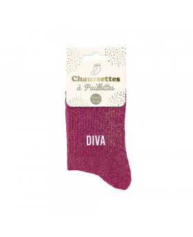 Chaussettes paillettes Diva...