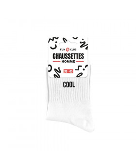 Chaussettes Cool - Blanc