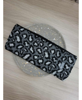 Bandeau Léopard - Gris