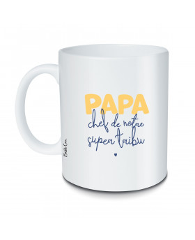 Mug Papa chef de notre...