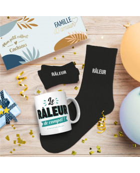 Coffret Mug/Chaussettes - Râleur