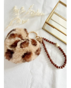 Grigri Coeur - Léopard