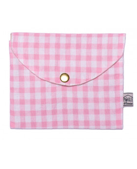 Pochette à savon Rose -...