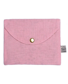 Pochette à savon Rose -...