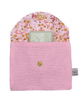 Pochette à savon Rose - Poule House