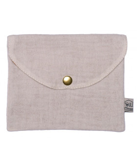 Pochette à savon Beige -...