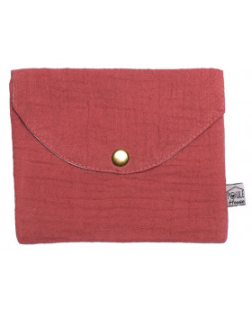 Pochette à savon Corail -...