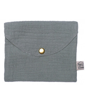 Pochette à savon Vert -...