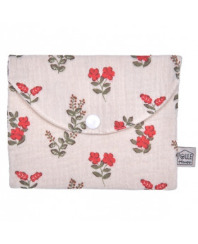 Pochette à savon Fleurs...