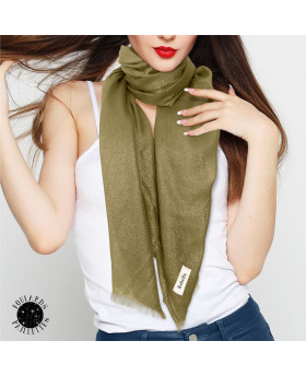 Foulard paillettes Rebelle - Kaki