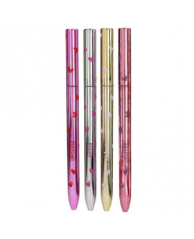 Stylos effaçables Coeurs Mauve/Doré/Argenté/Rose - PENFection