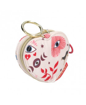 Porte-monnaie Coeur Ecru - PENFection