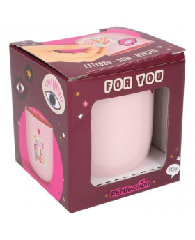 Mug/Pot à crayons Noeud/Coeur - PENFection