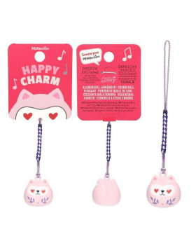 Grigri Charm - Chat Rose...